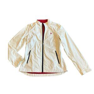 Musto Off-White Sailing Jacket Zip-Down w/ Pockets Waterproof Size 6 Women's